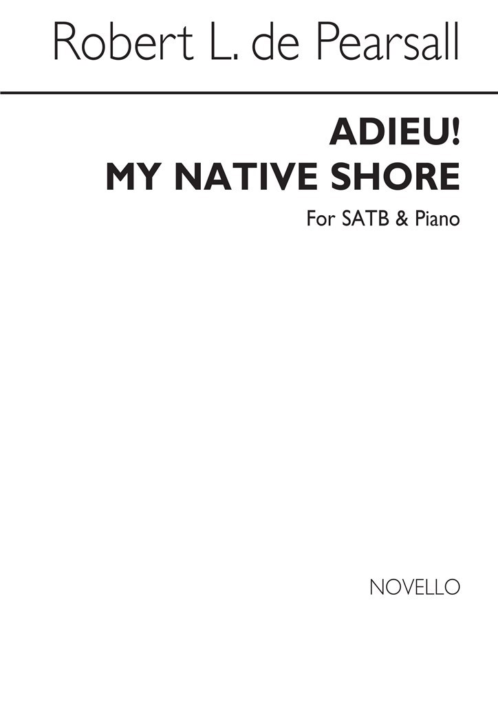 Adieu! My Native Shore Satb/Pf